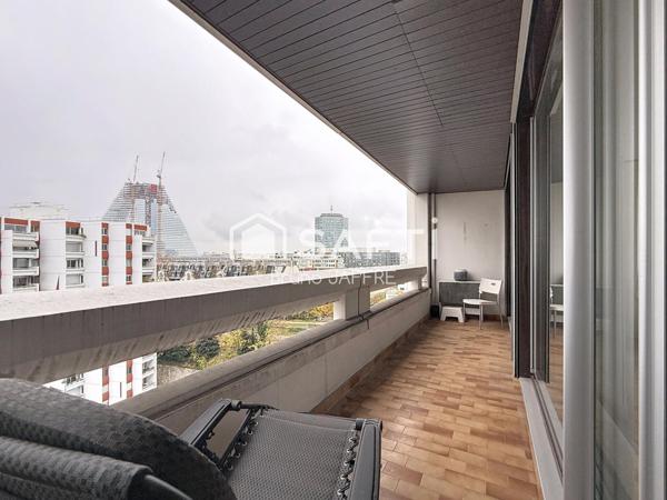 Paris 15, 3 pièces 69 m², 2 CH, terrasse 9,5 m²