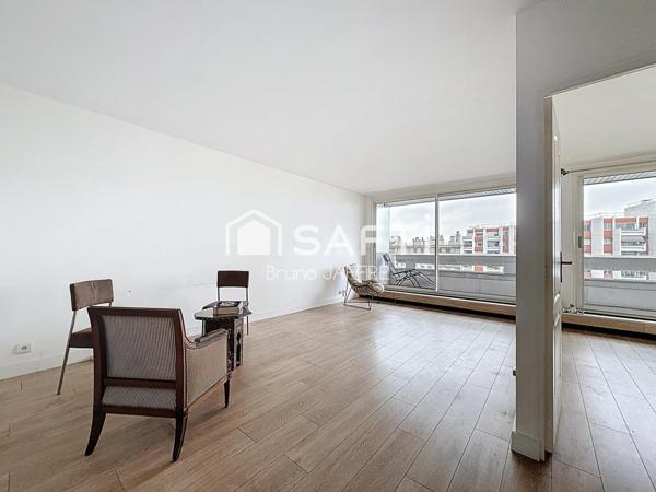 Paris 15, 3 pièces 69 m², 2 CH, terrasse 9,5 m²