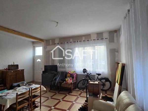 Maison centre ville avec cour extérieure