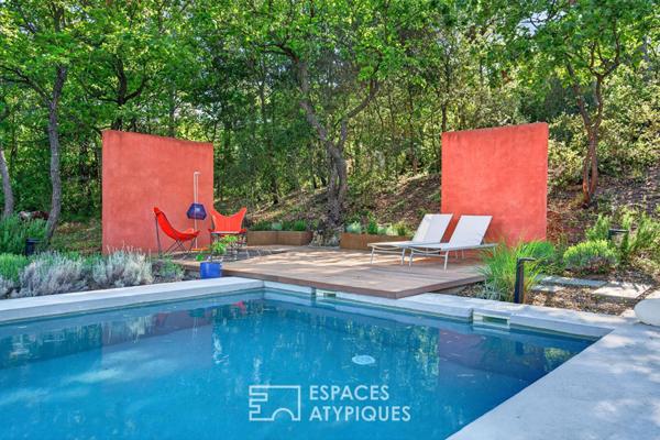 Propriété d’architecte avec piscine aux portes d’Aix-en-Provence