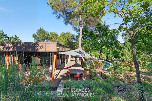 Propriété d’architecte avec piscine aux portes d’Aix-en-Provence