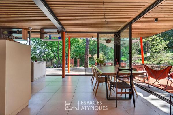 Propriété d’architecte avec piscine aux portes d’Aix-en-Provence