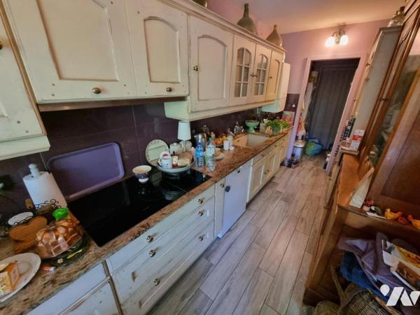 Caen appartement 4 PP avec jardinet et garage