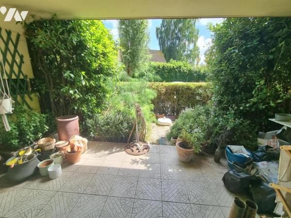 Caen appartement 4 PP avec jardinet et garage