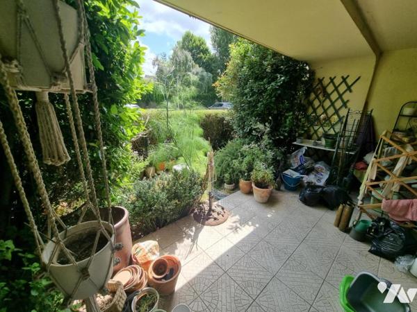 Caen appartement 4 PP avec jardinet et garage