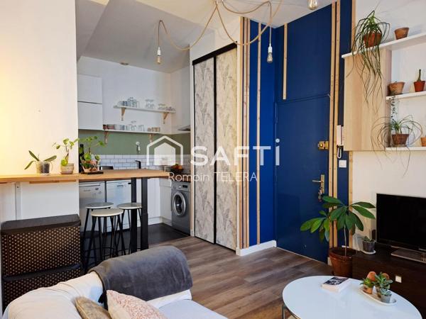 Studio cosy de 26 m² : quartier Nansouty - idéal étudiant