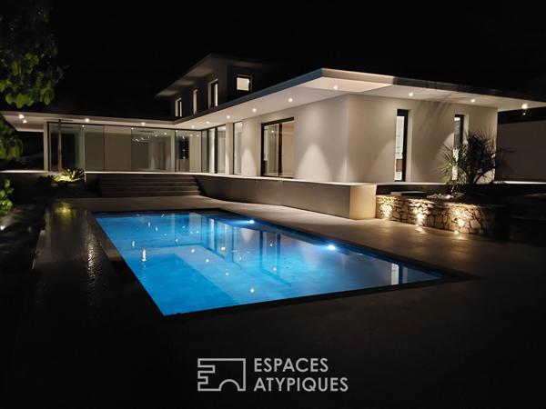 Villa Californienne sur les hauteurs de Castelnau-le-Lez