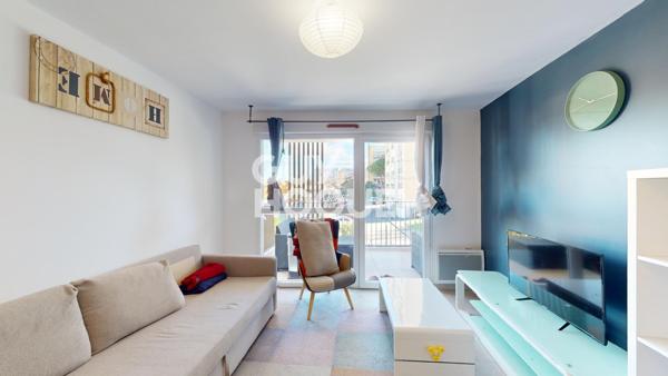 Appartement à vendre de 3 pièces de 55.76 m² + terrasse 11m2