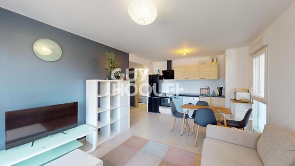 Appartement à vendre de 3 pièces de 55.76 m² + terrasse 11m2