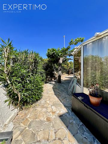 Palavas-les-Flots (34250) Appartement de Type T3 plus véranda, jardin, cellier, et place de parking nominative .