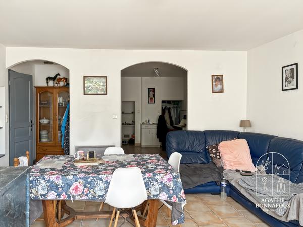 Appartement en rez de chaussé 76 m2+garage