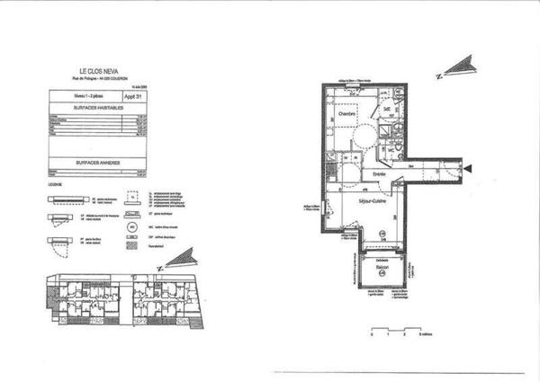 Appartement 2 pièces - 44220 Couëron -  Couëron