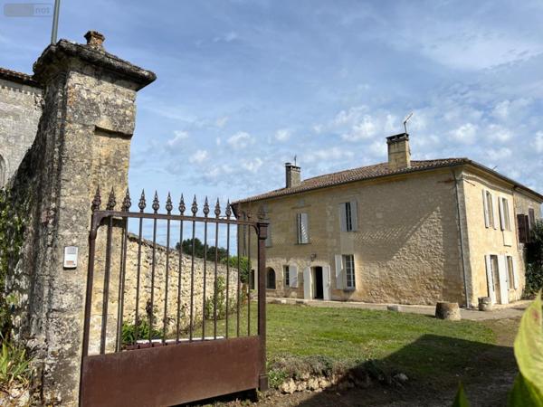 Maison à vendre à Nérigean en Gironde (33750), ref : 118/1570