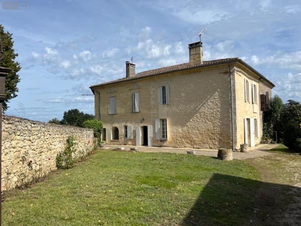 Maison à vendre à Nérigean en Gironde (33750), ref : 118/1570