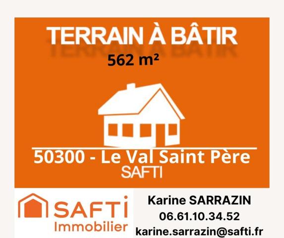 parcelle constructible viabilisée de 562 m²