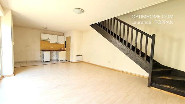 Maison mitoyenne type T3 à Villeneuve sur Lot