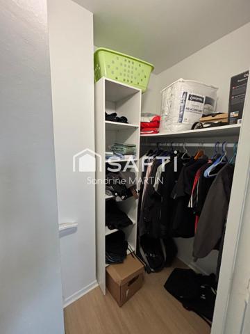 Appartement T3, 65m2, cave, garage