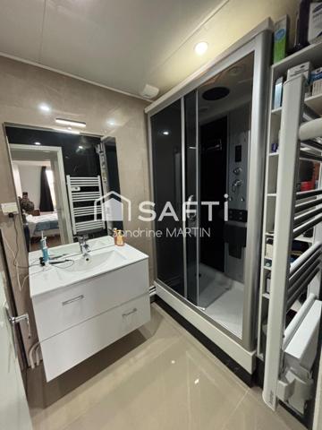 Appartement T3, 65m2, cave, garage