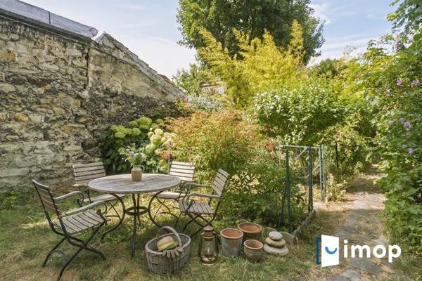 charmant studio traversant de 25 m² en rez-de-jardin Mouzaia / Buttes Chaumont