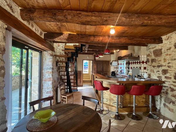 Charmante maison en pierre avec piscine