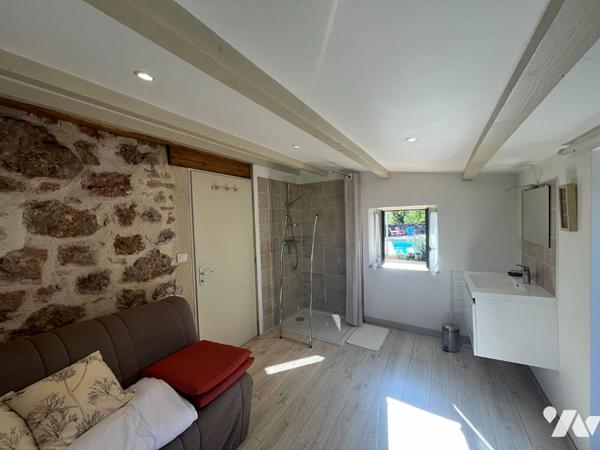 Charmante maison en pierre avec piscine