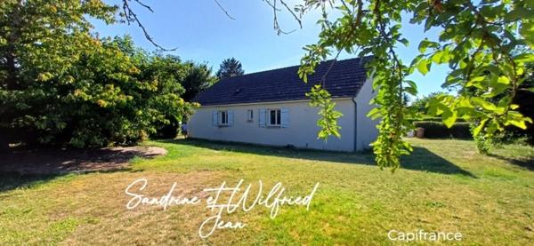 COURCELLES SUR SEINE - 🏡 Maison individuelle de plain-pied – 88,31 m² – 3 chambres – Garage - Terrain d'environ 1 196 m²