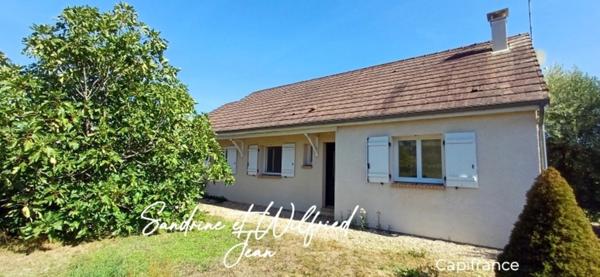 COURCELLES SUR SEINE - 🏡 Maison individuelle de plain-pied – 88,31 m² – 3 chambres – Garage - Terrain d'environ 1 196 m²