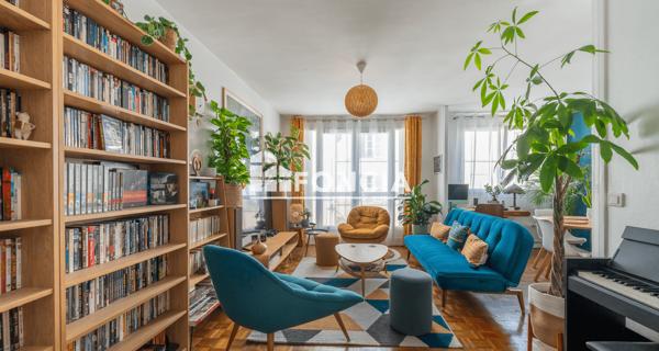 À vendre Appartement 3 pièces 56.76 m² - Paris 75018
