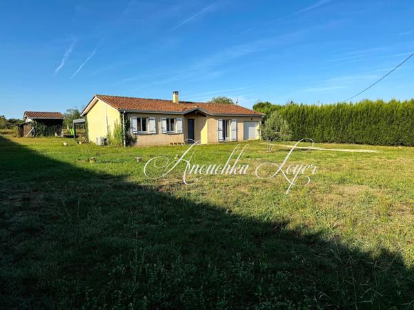 Maison plain pied avec garage