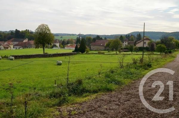 Terrain à vendre  1592 m 2   BOUGNON  - 70