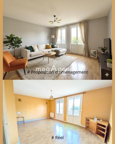 Appartement à BORDEAUX, 33800 - 3 pièces 68m²