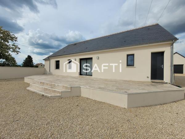 PLAIN PIED 3 chambres + Garage + Terrain clos