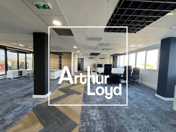Bureaux à louer à Montpellier avec terrasse privative et parkings
