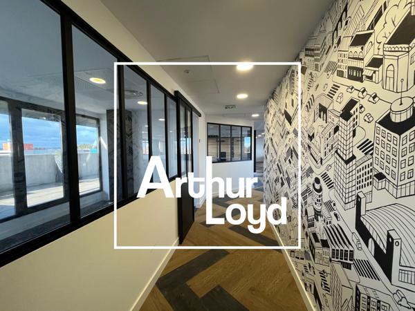 Bureaux à louer à Montpellier avec terrasse privative et parkings