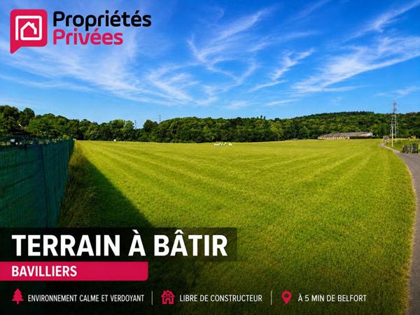 Terrain Bavilliers 426 m2