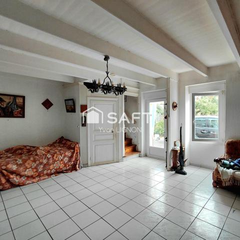 Terrain divisible et constructible - maison à rénover