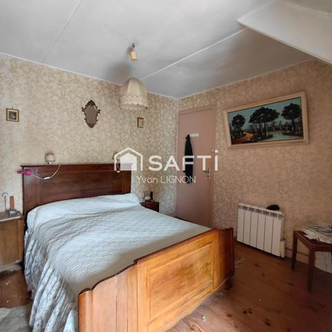 Terrain divisible et constructible - maison à rénover