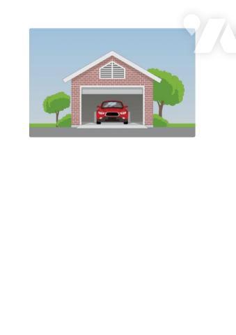 Garage fermé au sous-sol d'une résidence face mer au TOUQUET