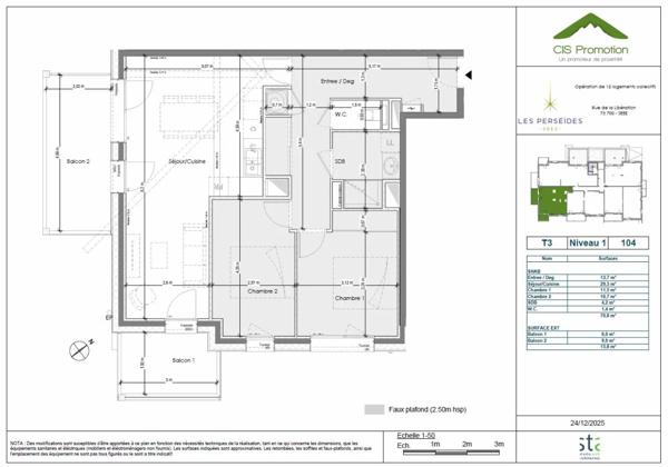 Appartement à vendre à Séez (73700)