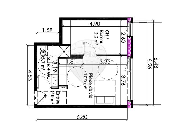 Appartement  en vente - Doubs - 25