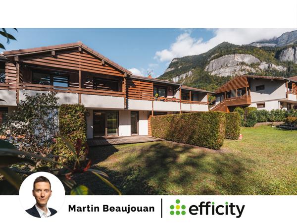 Appartement 2 pièces - 41 m² Exclusivité efficity