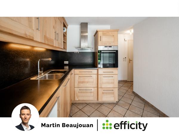 Appartement 2 pièces - 41 m² Exclusivité efficity