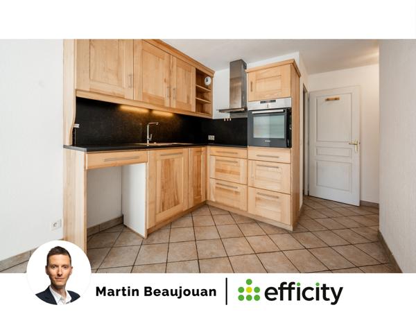 Appartement 2 pièces - 41 m² Exclusivité efficity