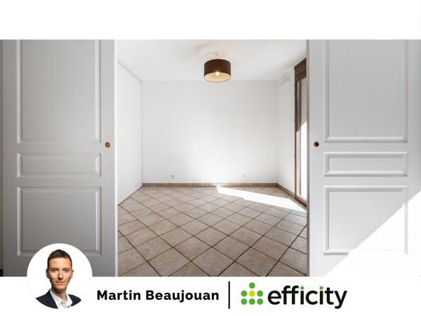 Appartement 2 pièces - 41 m² Exclusivité efficity