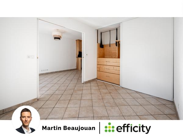 Appartement 2 pièces - 41 m² Exclusivité efficity