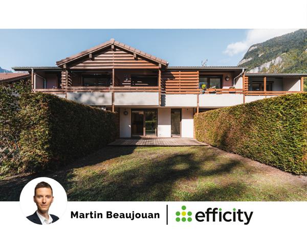 Appartement 2 pièces - 41 m² Exclusivité efficity