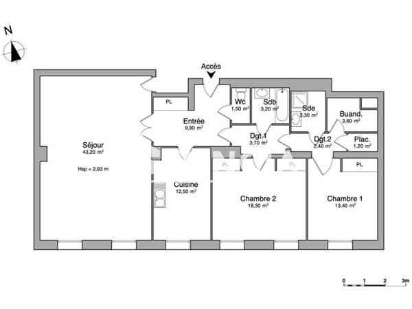 À vendre Appartement 4 pièces 116.2 m² - Saint-germain-en-laye 78100