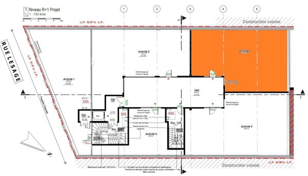 A VENDRE - PLATEAU A USAGE PROFESSIONNEL - PROCHE BOULINGRIN / UCPA