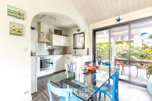 Maison noirmoutrine entre plages et centre-ville