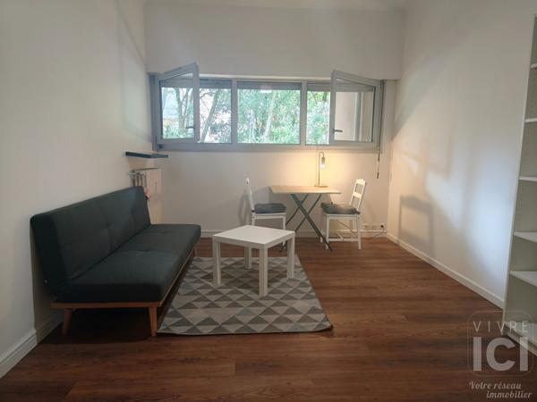 Studio Meublé 23.73m² - NANTES PROCE - Gardien - Piscine - Terrain de tennis